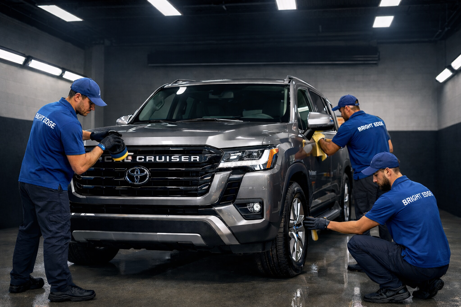 bright edge car detailing and protection team